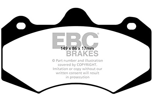 EBC Brakes DP4042R Yellow stuff Brake Pads
