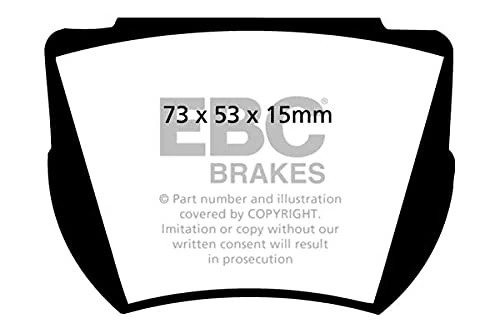 EBC Brakes DP4141R Yellow stuff Brake Pads
