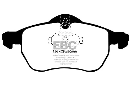 EBC Brakes DP41183R Yellow stuff Brake Pads