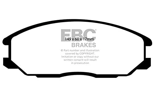 EBC Brakes DP41332R Yellow stuff Brake Pads
