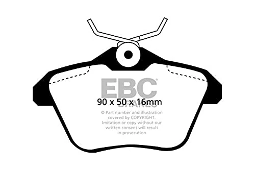 EBC Brakes DP41096R Yellow stuff Brake Pads
