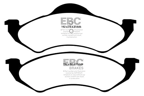 EBC Brakes DP41275R Yellow stuff Brake Pads