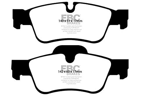 EBC Brakes DP61593 Green stuff Brake Pads 6000er-Serie