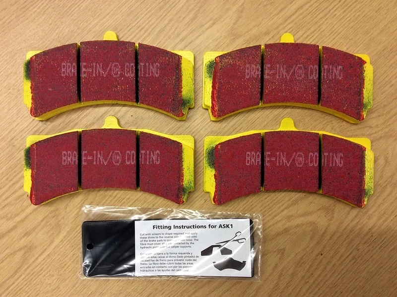 EBC DP4005R Yellowstuff Brake Pads, Yellow