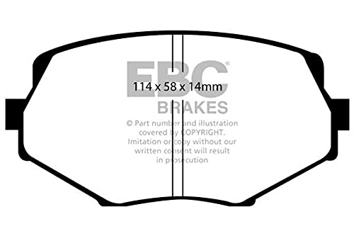 EBC Brakes DP41002R Yellow stuff Brake Pads