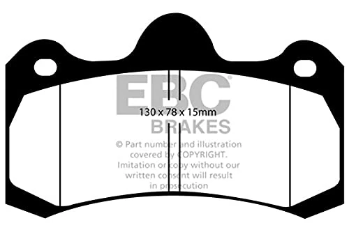 EBC Brakes DP4045R Yellowstuff Brake Pads