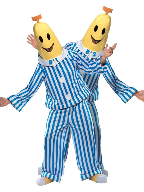 Fancy Dress Adult Costume - Bananas in Pyjames