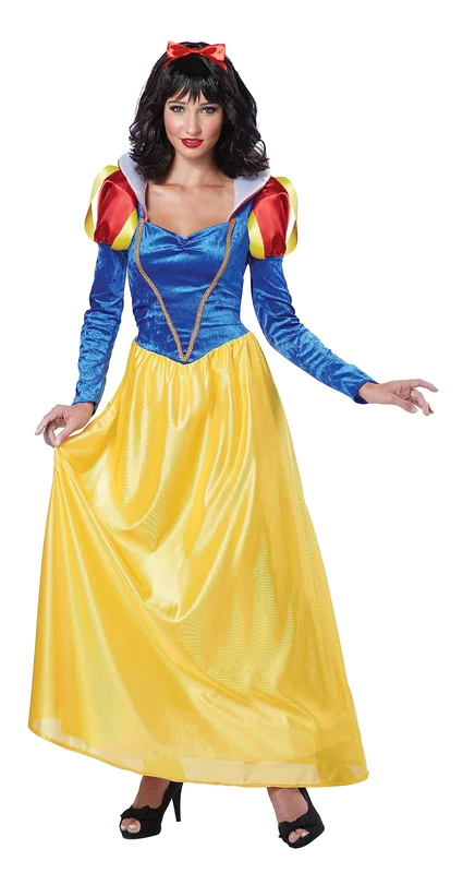 California Adult Fairytale Snow Costume Dress size X LARGE - Image 1