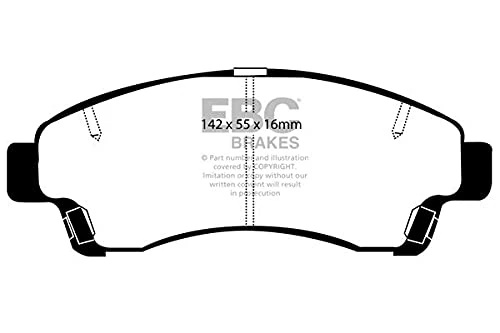 EBC Brakes DP1189 Blackstuff Brake Pads