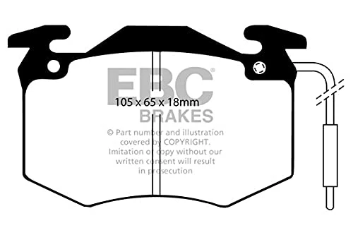 EBC Brakes DP546 Blackstuff Brake Pads - Image 1