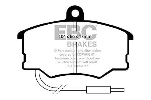 EBC Brakes DP616 Blackstuff Brake Pads