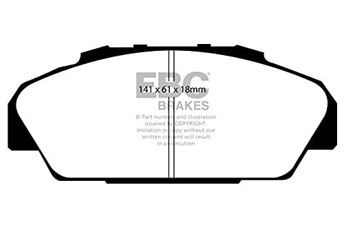 EBC Brakes DP831 Blackstuff Brake Pads