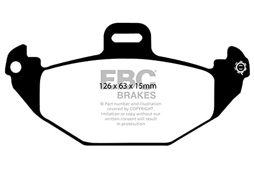 EBC Brakes DP1190 Blackstuff Brake Pads - Image 1