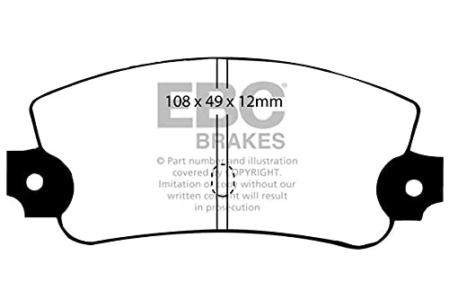 EBC BrakePads YellowStuff DP41348R - Image 1