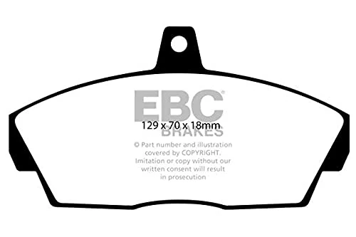 EBC Brakes DP1415 Blackstuff Brake Pads