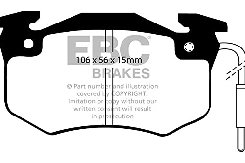 EBC Brakes DP489/2 Blackstuff Brake Pads - Image 1