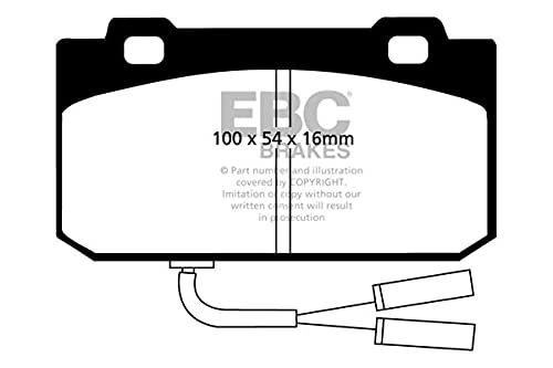 EBC Brakes DP625 Blackstuff Brake Pads - Image 1