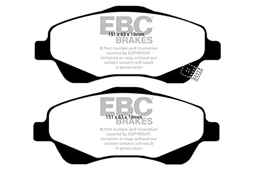 EBC Brakes DP1499 Blackstuff Brake Pads - Image 1