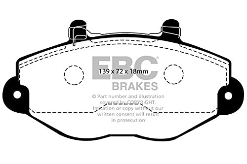 EBC Brakes DP920/2 Blackstuff Brake Pads