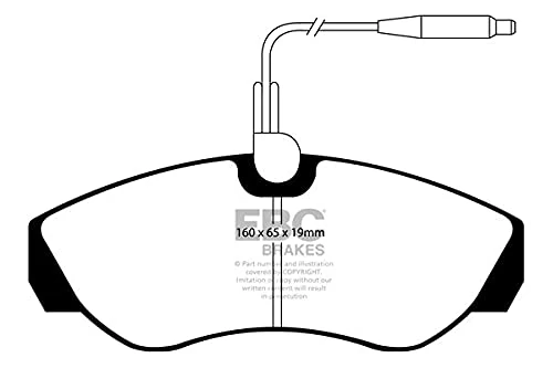 EBC Brakes DP1025 Blackstuff Brake Pads