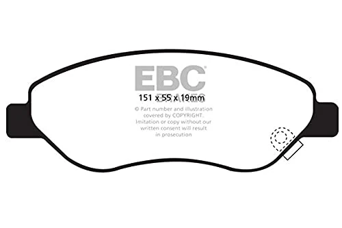 EBC Brakes DP1981 Blackstuff Brake Pads