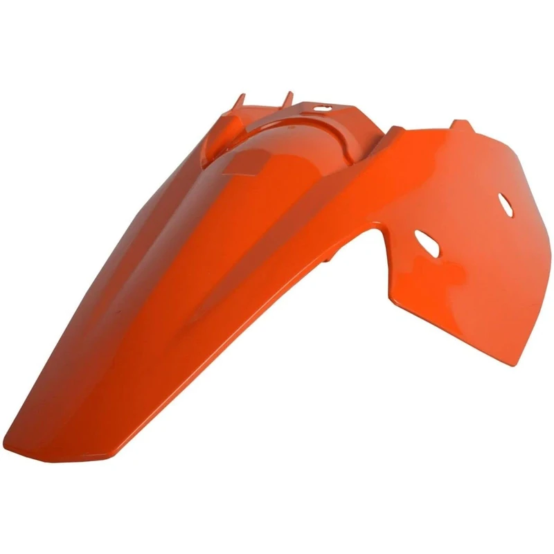 Polisport (8561300002 Orange KTM Rear Fender with Side Panel