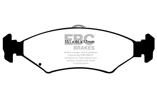 EBC Brakes DP1237 Blackstuff Brake Pads