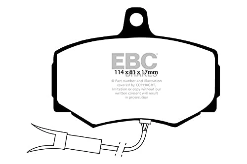 EBC Brakes DP756/2 Blackstuff Brake Pads