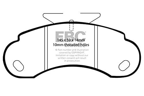 EBC Brakes DP832/2 Blackstuff Brake Pads