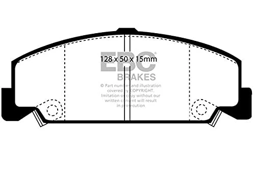 EBC Brakes DP985 Blackstuff Brake Pads - Image 1