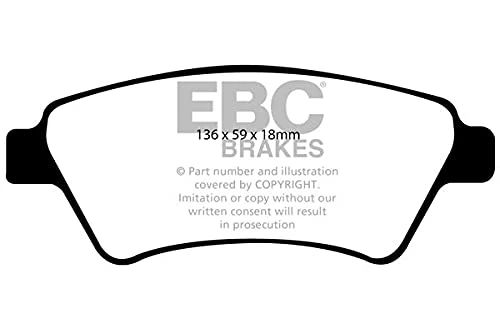 EBC Brakes DP1569 Blackstuff Brake Pads