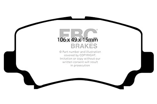 EBC Brakes DP1291 Black stuff Brake Pads - Image 1