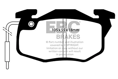 EBC Brakes DP545 Blackstuff Brake Pads