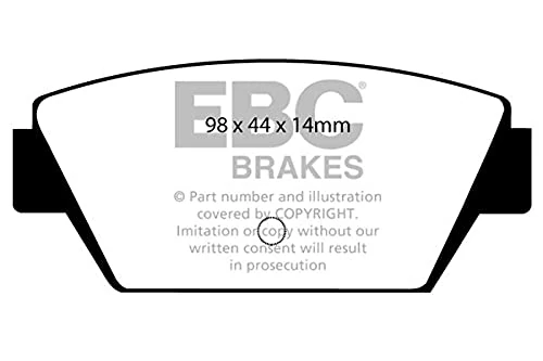 EBC Brakes DP576 Blackstuff Brake Pads