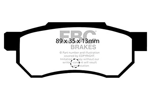 EBC Brakes DP642 Blackstuff Brake Pads