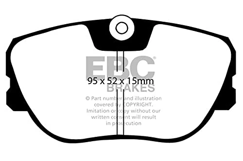 EBC Brakes DP666/2 Blackstuff Brake Pads