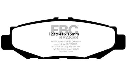 EBC Brakes DP848 Blackstuff Brake Pads