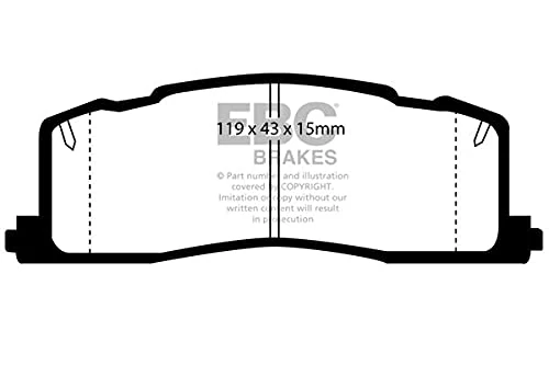 EBC Brakes DP878 Blackstuff Brake Pads