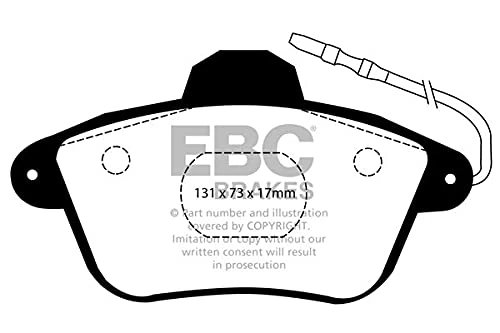 EBC Brakes DP882/2 Blackstuff Brake Pads - Image 1