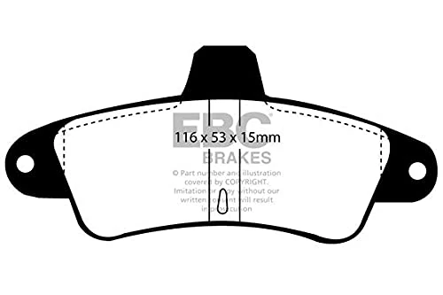 EBC Brakes DP960 Blackstuff Brake Pads