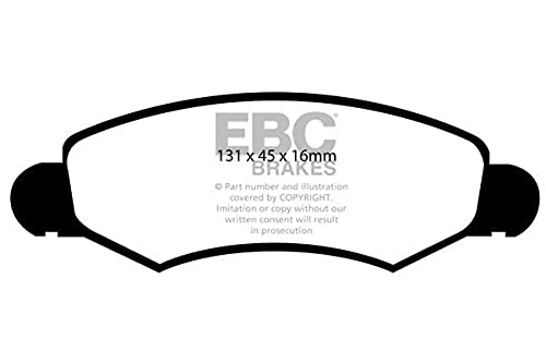 EBC Brakes DP1598 Blackstuff Brake Pads