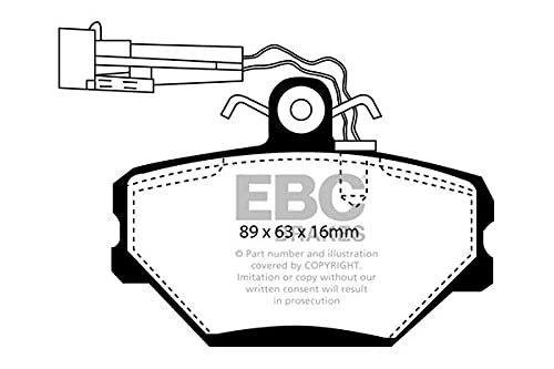 EBC Brakes DP1052/2 Blackstuff Brake Pads