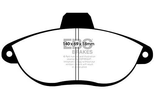 EBC Brakes DP1053 Blackstuff Brake Pads - Image 1