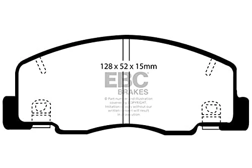 EBC Brakes DP1204 Blackstuff Brake Pads