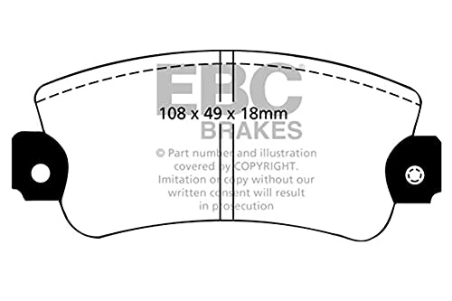 EBC Brakes DP485 Blackstuff Brake Pads