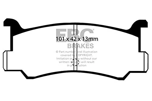 EBC Brakes DP673 Blackstuff Brake Pads