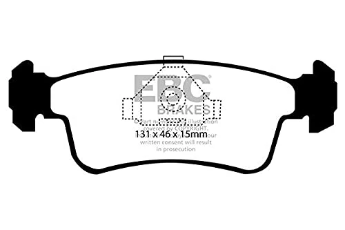 EBC Brakes DP741 Blackstuff Brake Pads