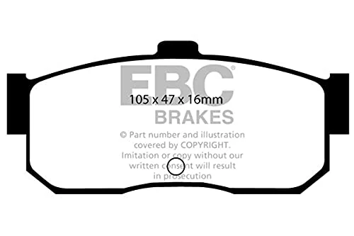 EBC Brakes DP889 Blackstuff Brake Pads