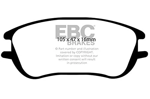 EBC Brakes DP1596 Blackstuff Brake Pads