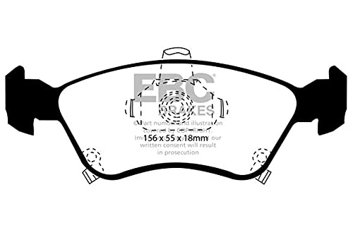 EBC Brakes DP1171 Blackstuff Brake Pads - Image 1